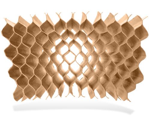 Honeycomb cardboard
